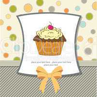 Birthday cupcake