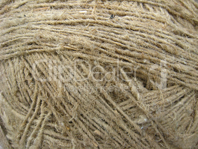 background of flax fiber