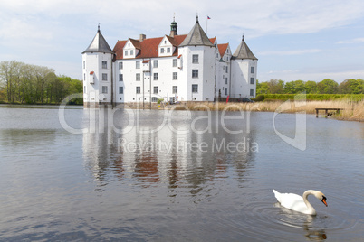 Wasserschloss in Glücksburg,Schleswig-Holstein