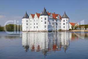 Wasserschloss in Glücksburg,Schleswig-Holstein