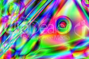 Colorful psychedelic background