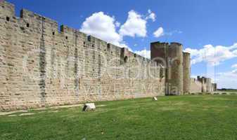 Fortification wall, Aigues-Mortes, France