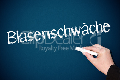 Blasenschwäche