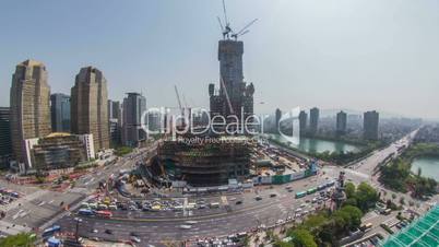 Seoul City 221 Construction Jamsil Lotte World