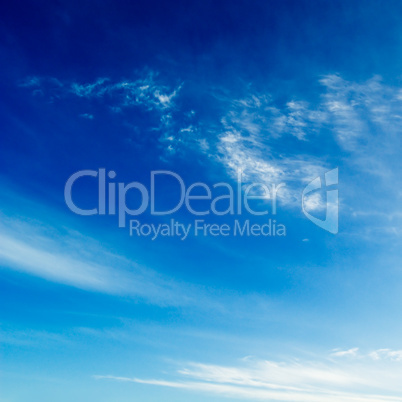 blue sky