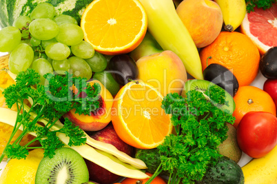 fruits and vegetables