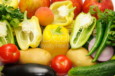 fruits and vegetables