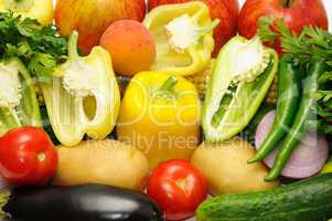 fruits and vegetables