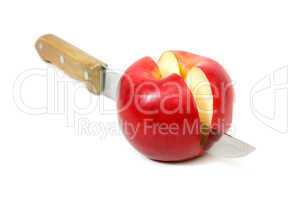 cut apple