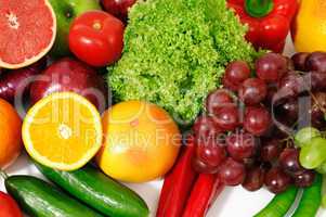 fruits and vegetables