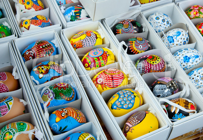 Various Eggs hand-painted  for sale