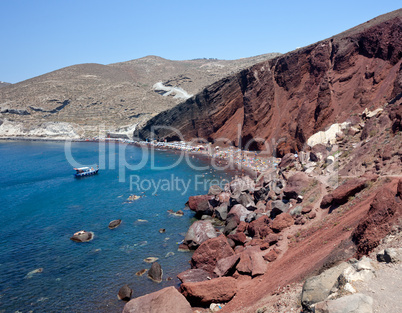 Red beach - Santorini Island - Greece