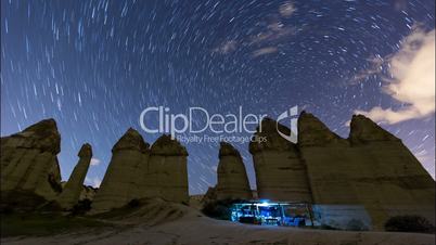 time lapse Cappadocia