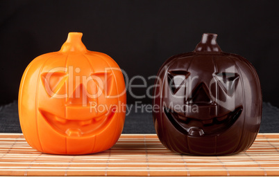 Two Pumpkin chocolate halloween