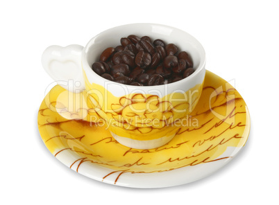 Cup of Coffee beans