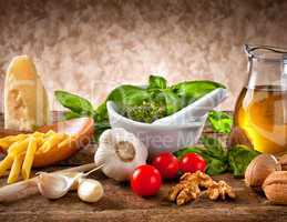 Ingredients for Pesto