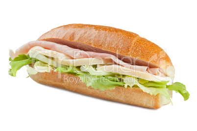 sandwich with ham