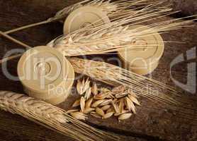 Pods of barley