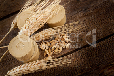 Pods of barley