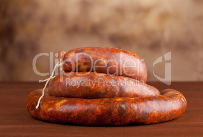 Raw sausage