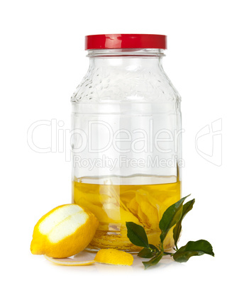lemon peel in fermentation