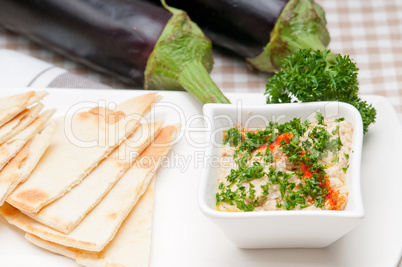 moutabal baba ghanoush eggplant dip