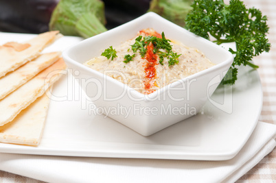 moutabal baba ghanoush eggplant dip