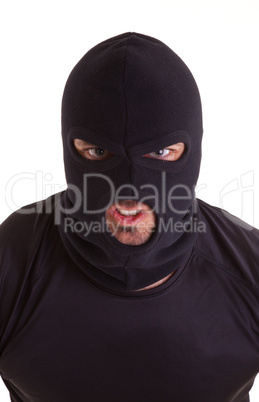 Robber with masked