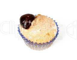pastry on white background