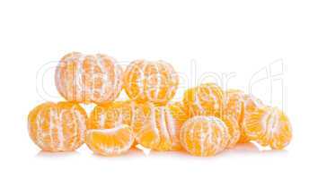 peeled mandarin