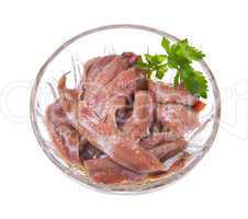 Anchovy with parsley
