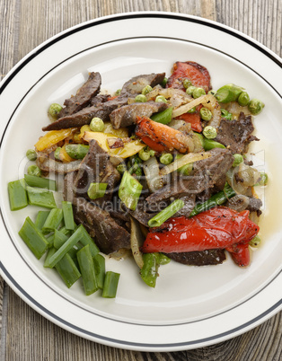 Beef Meat With Vegetables