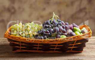 Sweet grapes and figs
