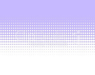 Punkte in sanftem Violett mit weichem Übergang zu Weiß