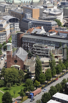 blick vom hamburger michel