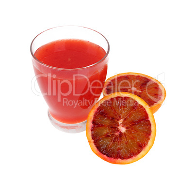 Red orange juice