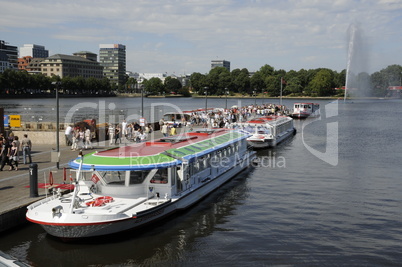 außenalster in hamburg