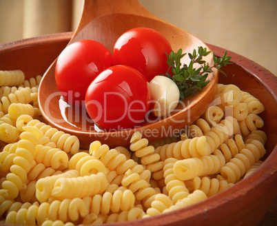 Italian pasta Fusilli