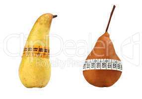 Pears measured the meter