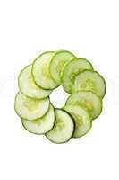 cucumber in circle
