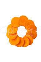 carrot in circle