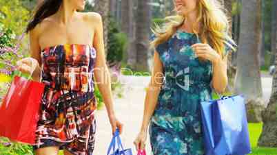 Girlfriends on a Shopping Trip