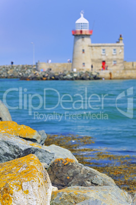 LIGHTHOUSE AT HOWTH HARBOR