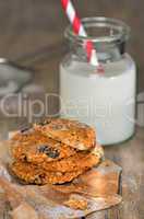dietetic biscuits and milk