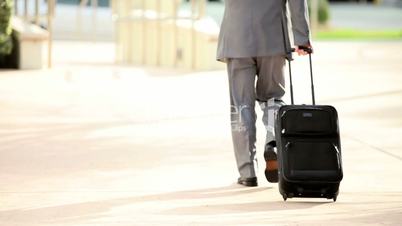 City Businessman Leaving for Airport