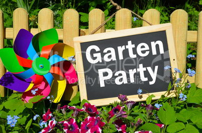 Gartenparty Sommerfest