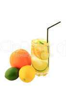 Citrus Fruits Infused Water.
