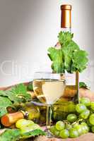 white wine to drink with wine bottles