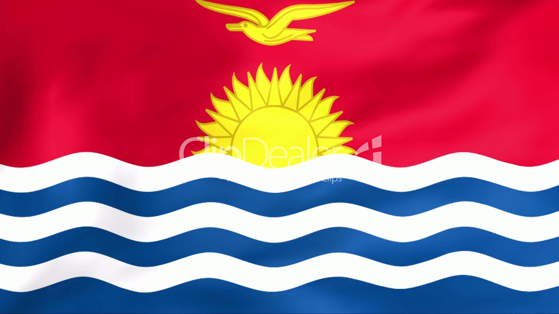 Flag Of Kiribati: Lizenzfreie Stock Videos und Clips