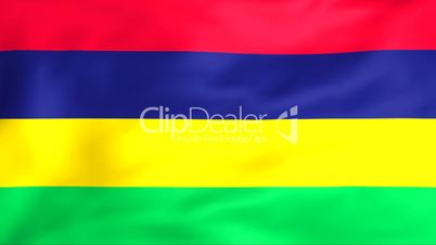 Flag Of Republic of Mauritius